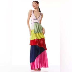 Alice + Olivia Multi-Color Dress